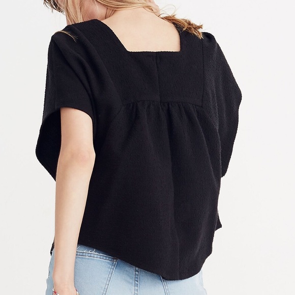 Madewell Texture & Thread Butterfly Top - Picture 2 of 9